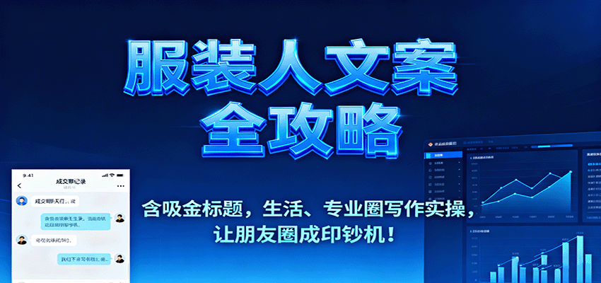 服装人文案全攻略，含吸金标题，生活、专业圈写作实操，让朋友圈成印钞机！-linxinghc