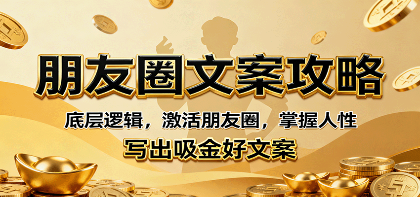 朋友圈文案攻略：底层逻辑，激活朋友圈，掌握人性，写出吸金好文案-linxinghc