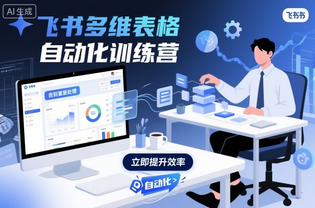 飞书多维表格自动化训练营，手把手教你告别重复处理，用多维表格开启高效办公新模式-linxinghc
