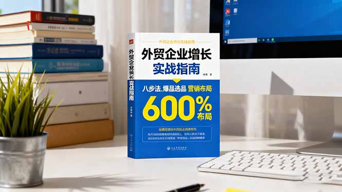 外贸企业增长实战指南，八步法、爆品选品、营销布局，业绩增长300%-linxinghc
